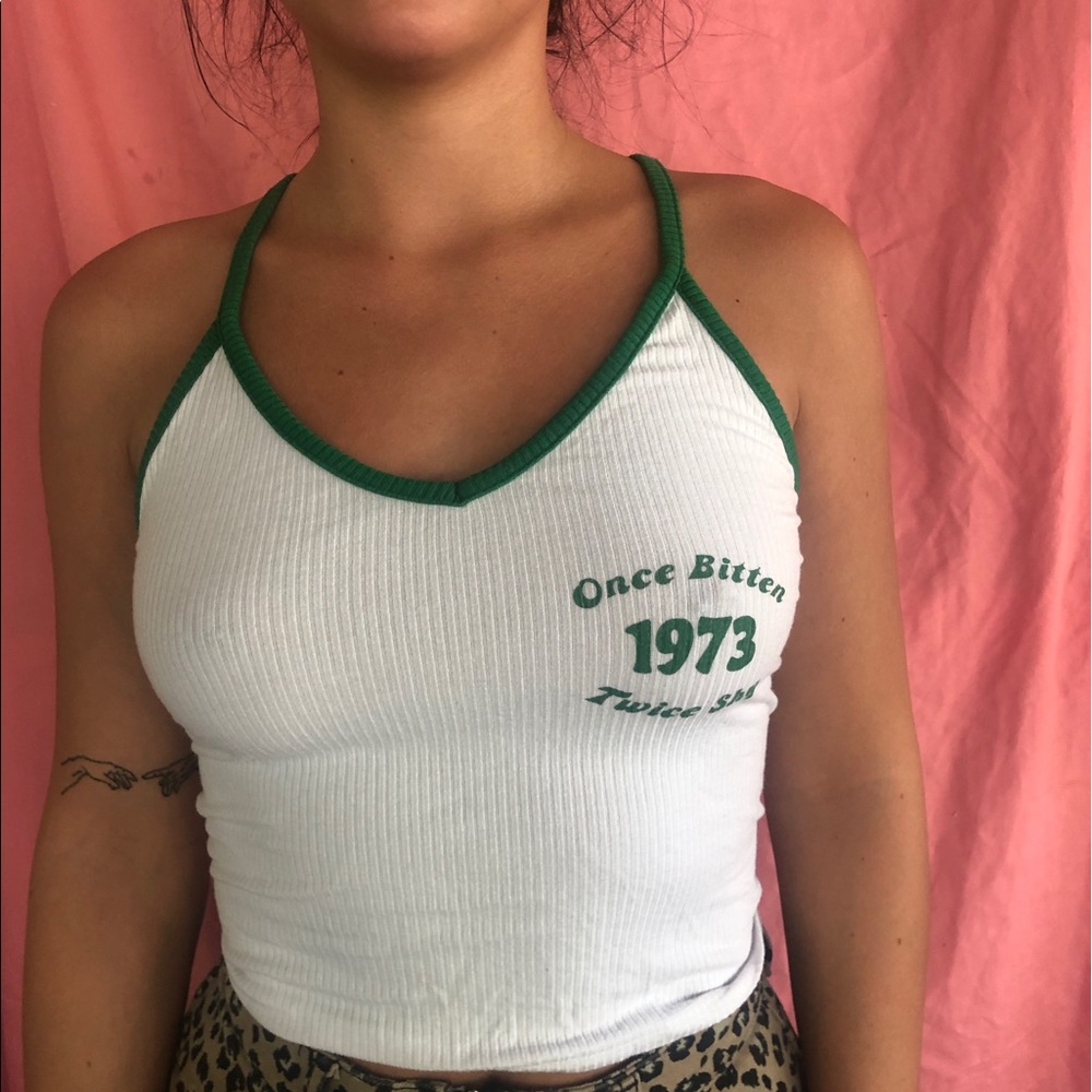 Crop top tank top! Size small